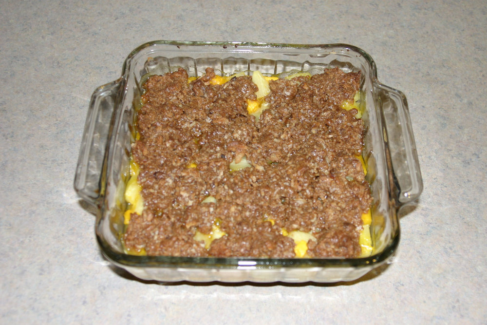Crumble à l’ananas