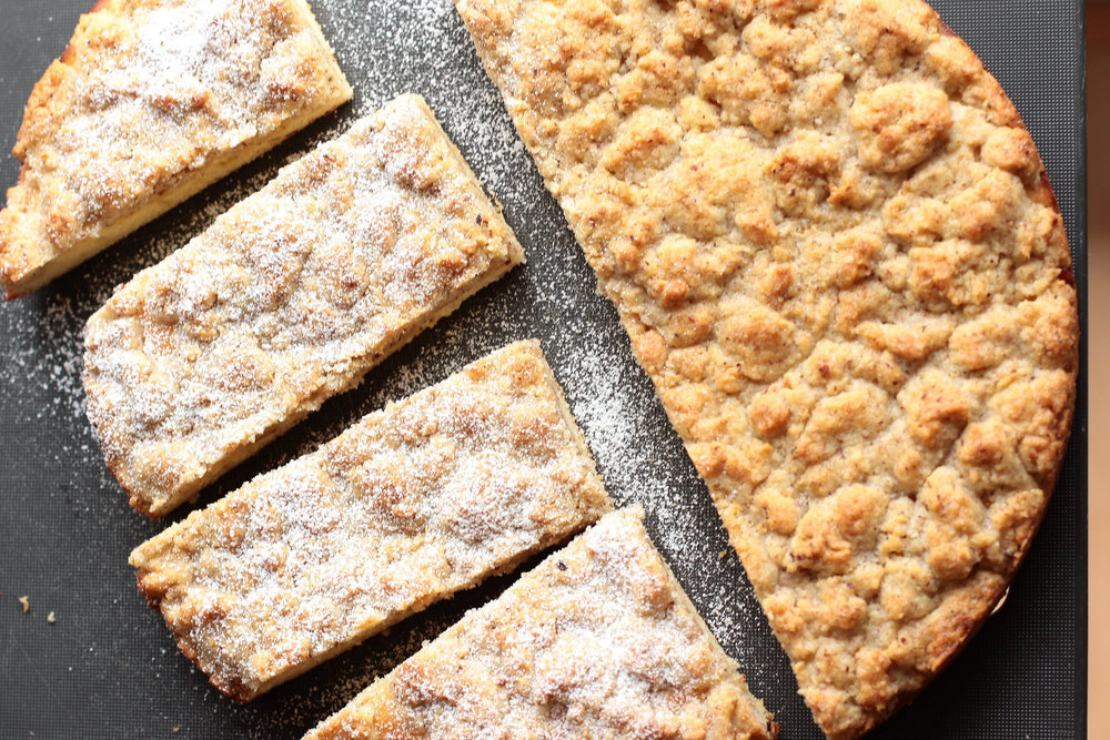 Crumble à la noisette