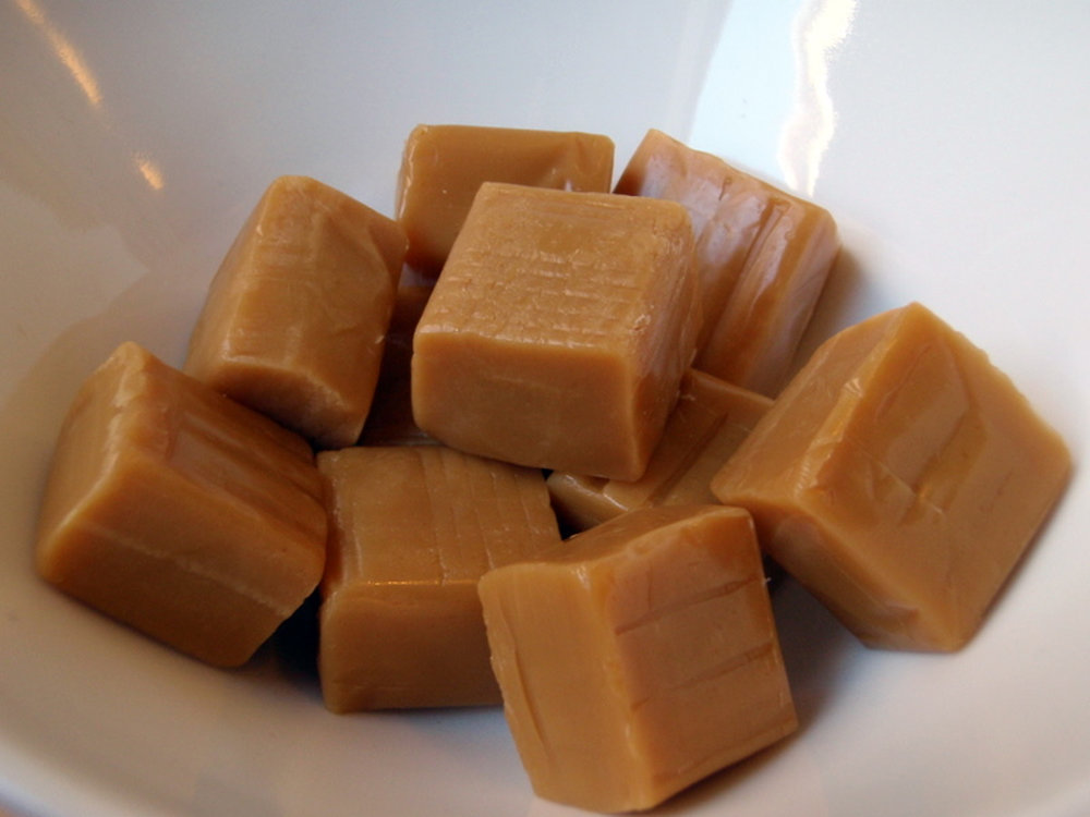 Dessert au caramel