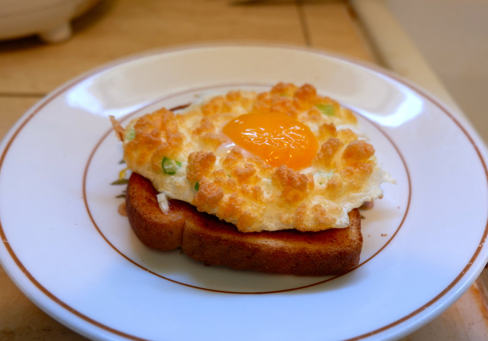 Cloud eggs