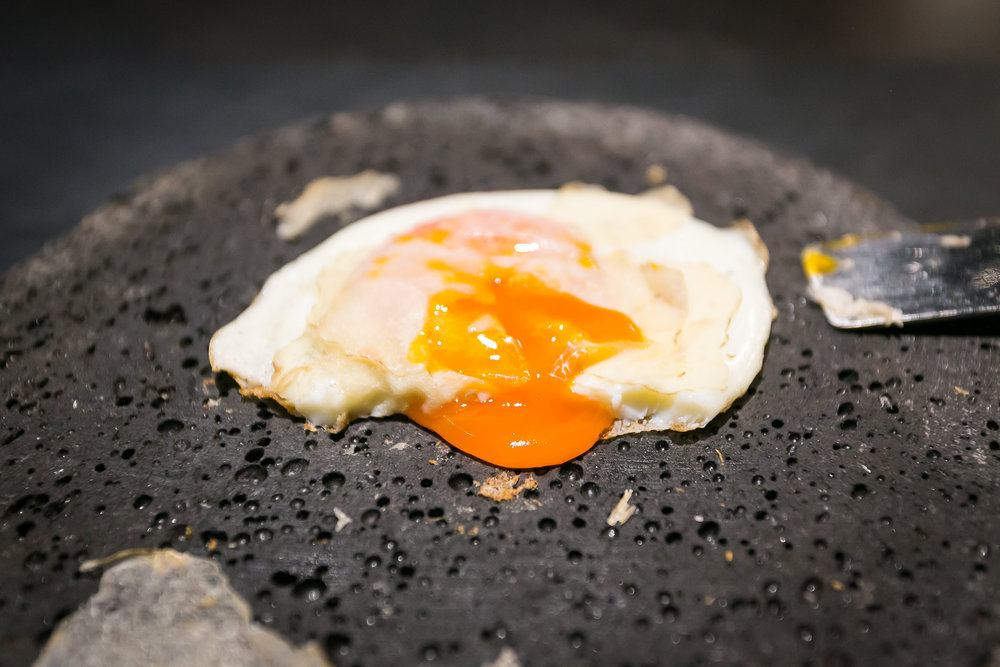 White truffle omelette
