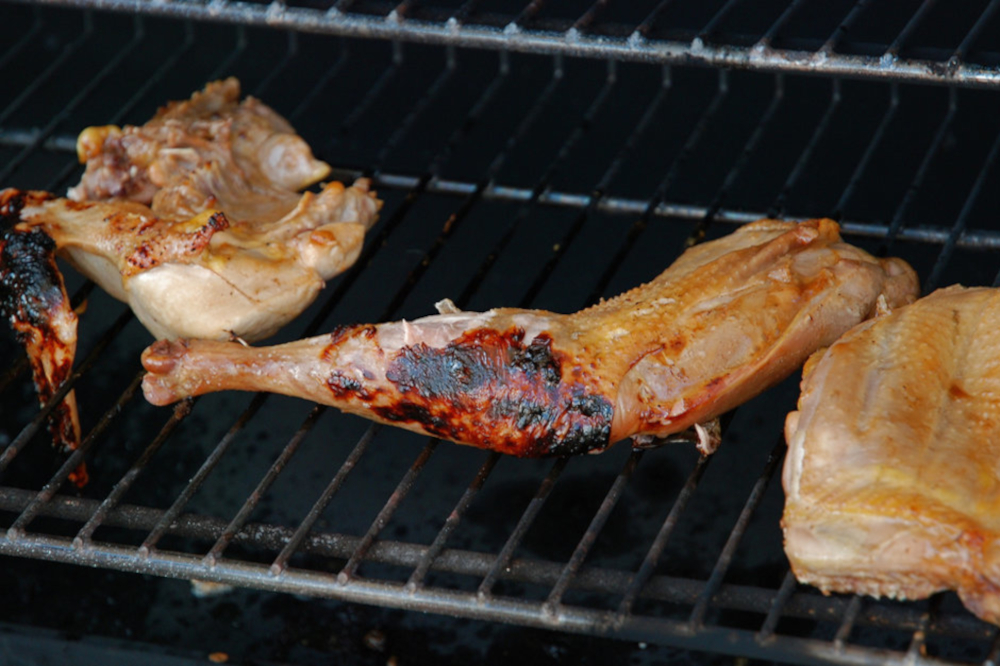 Faisán a la parrilla