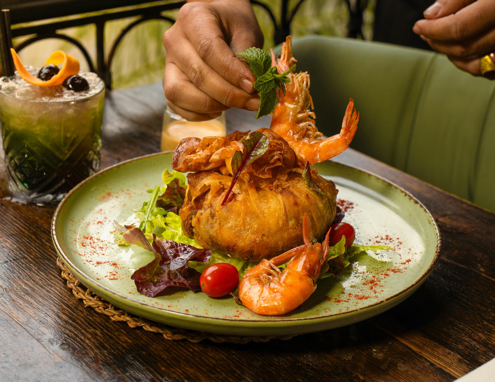 Feuilleté aux fruits de mer