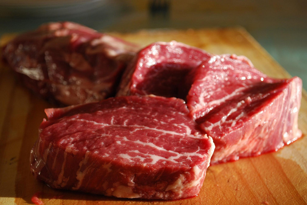 Beef tenderloin with morel cream sauce
