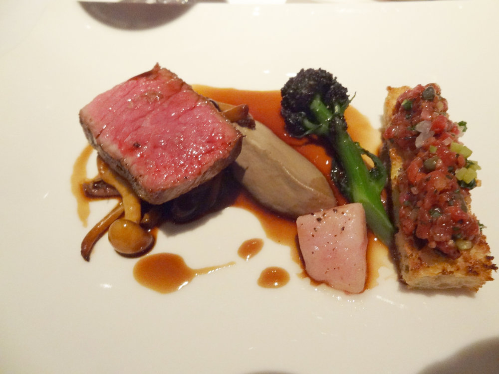 Filet de bœuf aux champignons