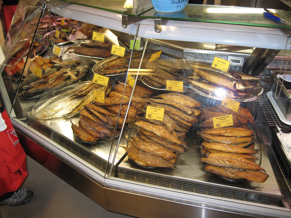 Filetes de arenque ahumado