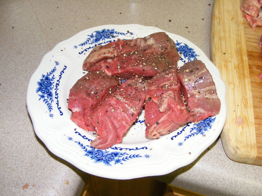 Filet mignon de porc rôti
