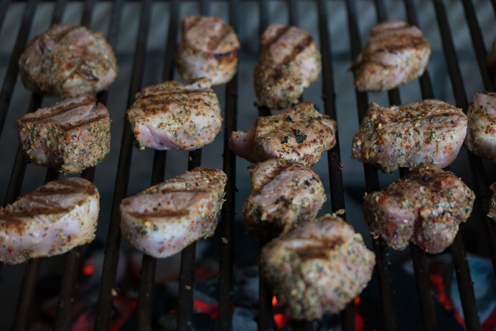 Solomillo de cerdo a la parrilla