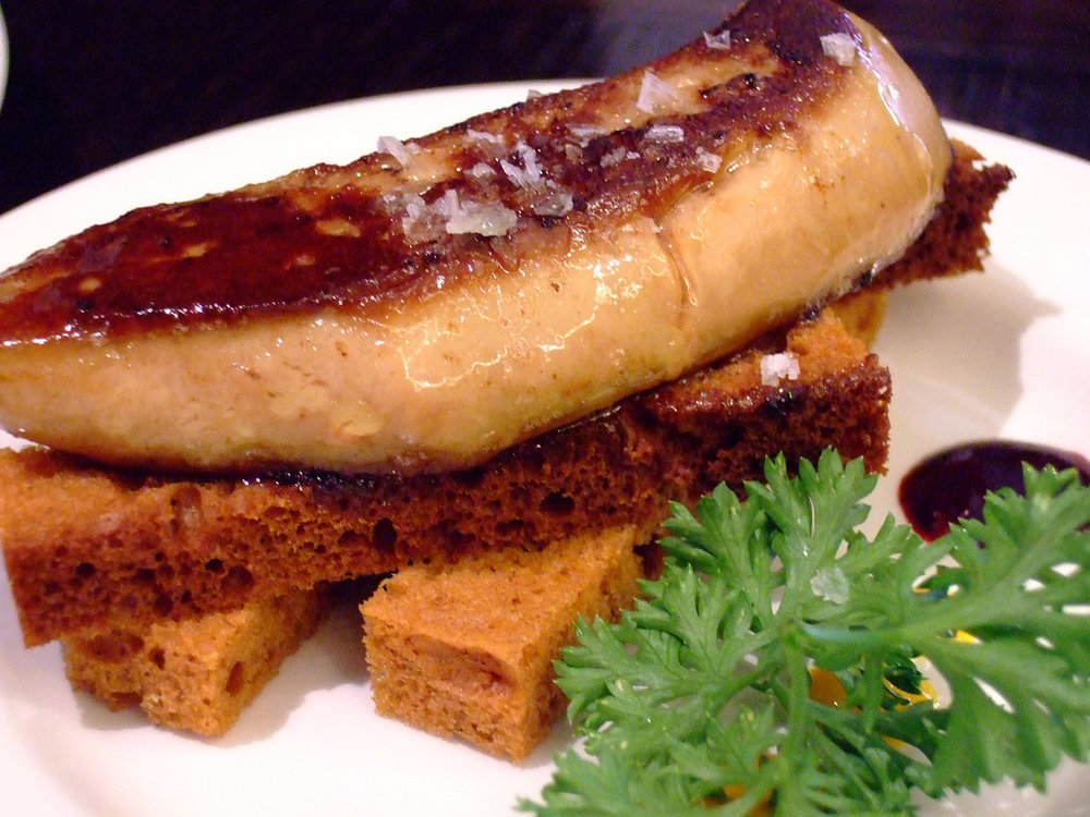 Escalope de foie gras d'oie à la poêle