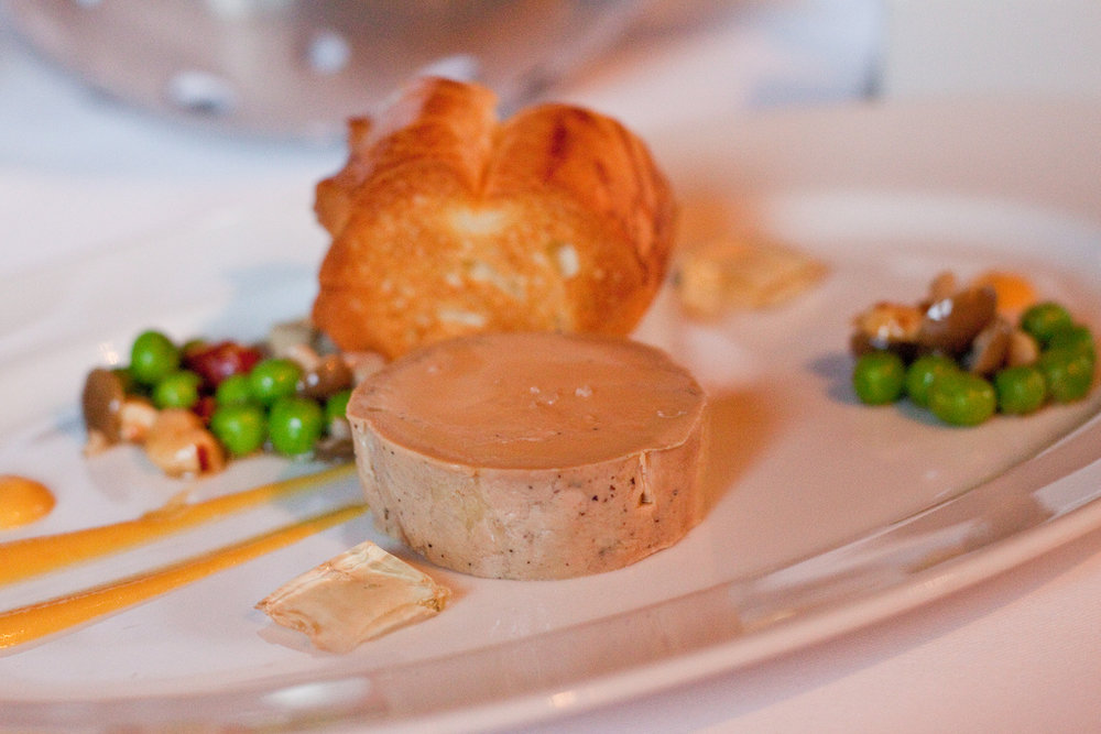 Foie gras d'oie au torchon