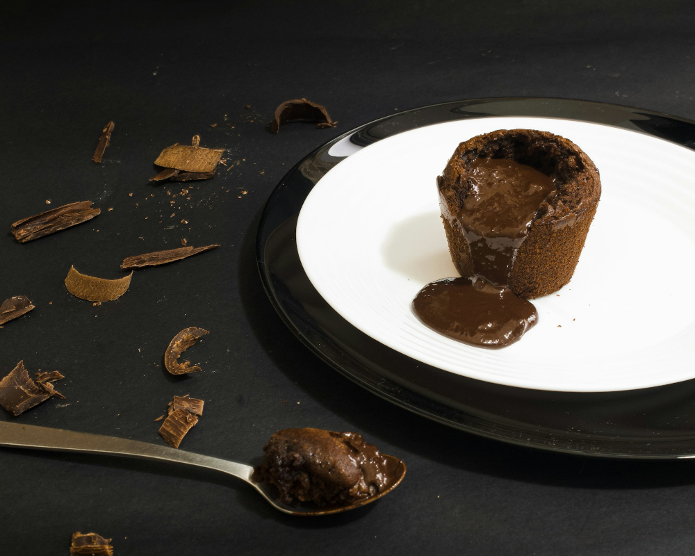 Fondant au chocolat noir