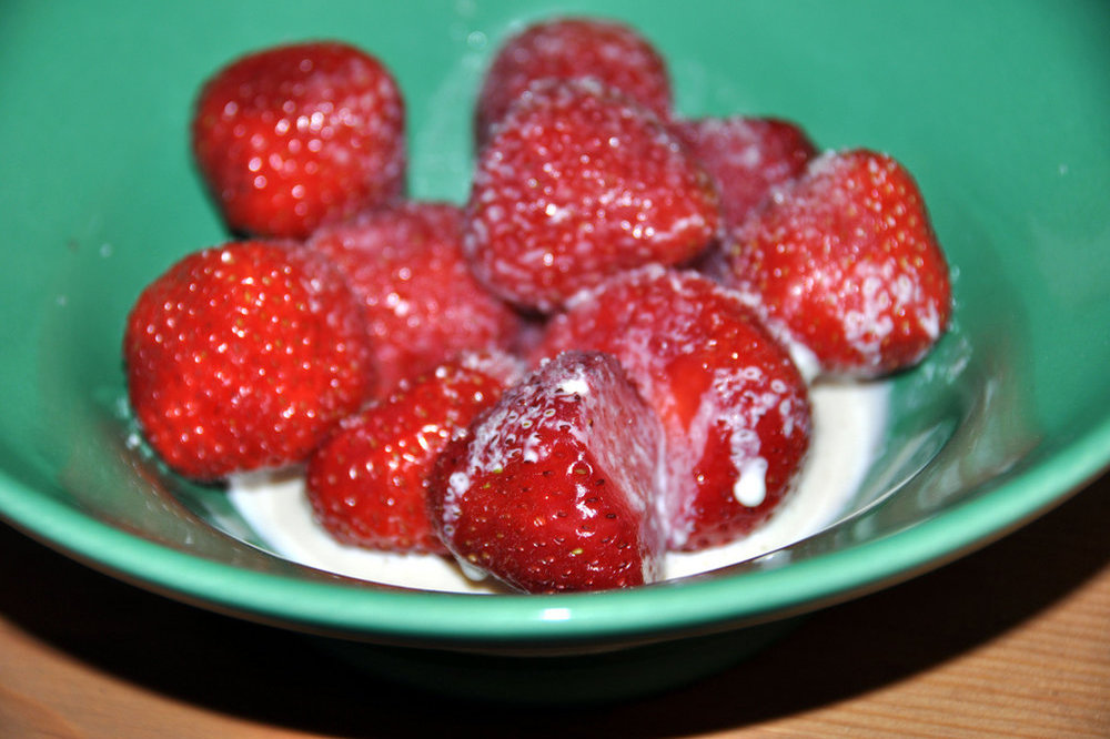 Fraises Romanoff