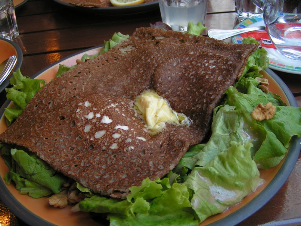 Galette au fromage de chèvre