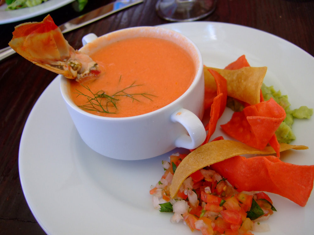 Lobster gazpacho