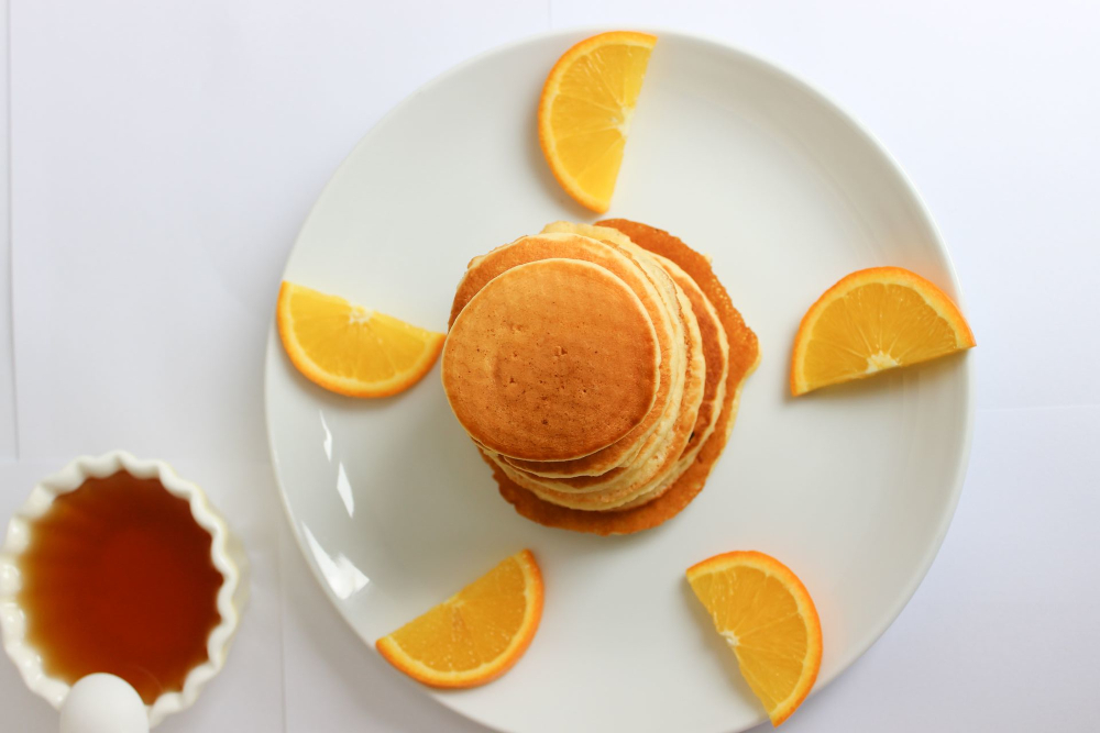 Gâteau de crêpes à l'orange