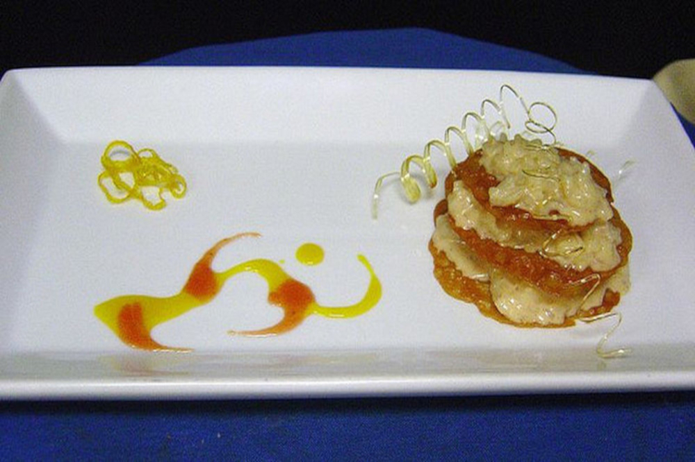 Arroz con leche con caramelo