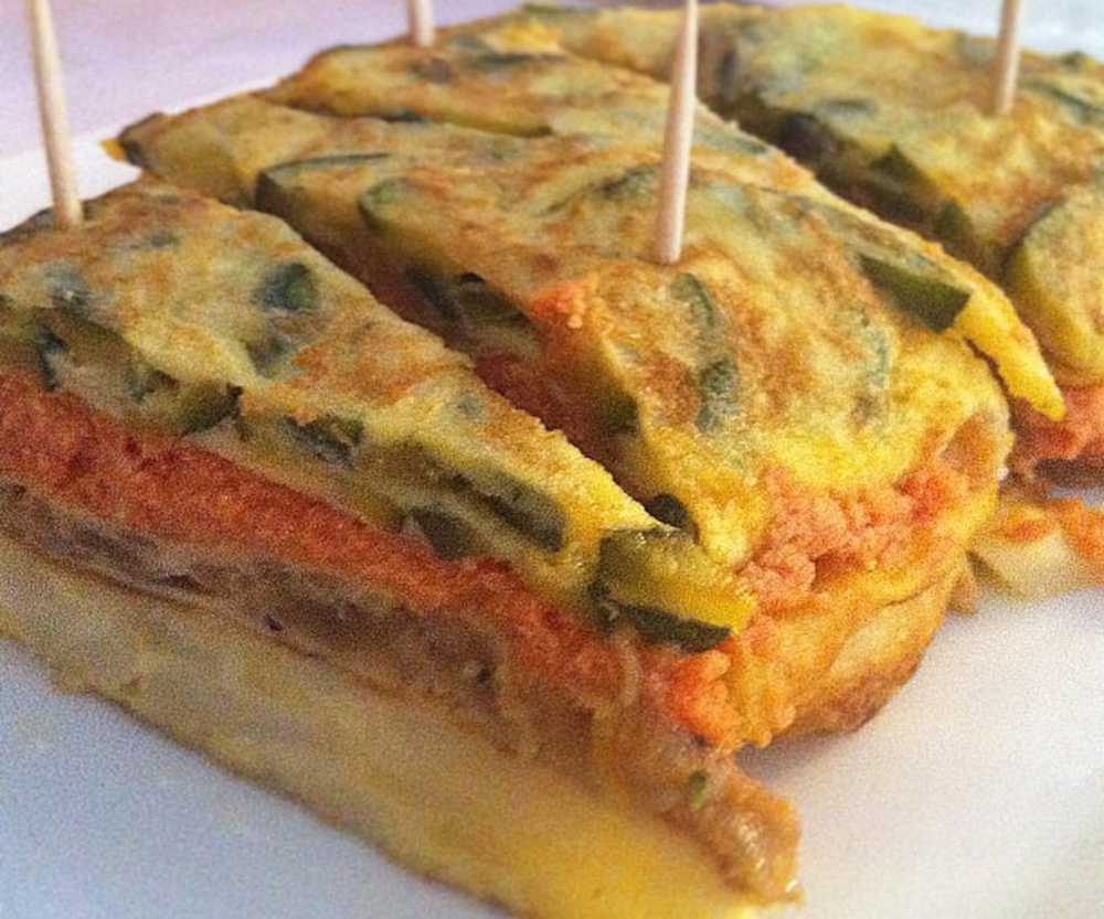 Gâteau d'omelettes