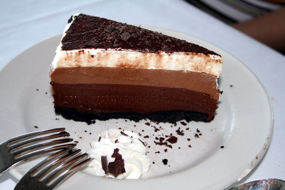 Gâteau au trois chocolats