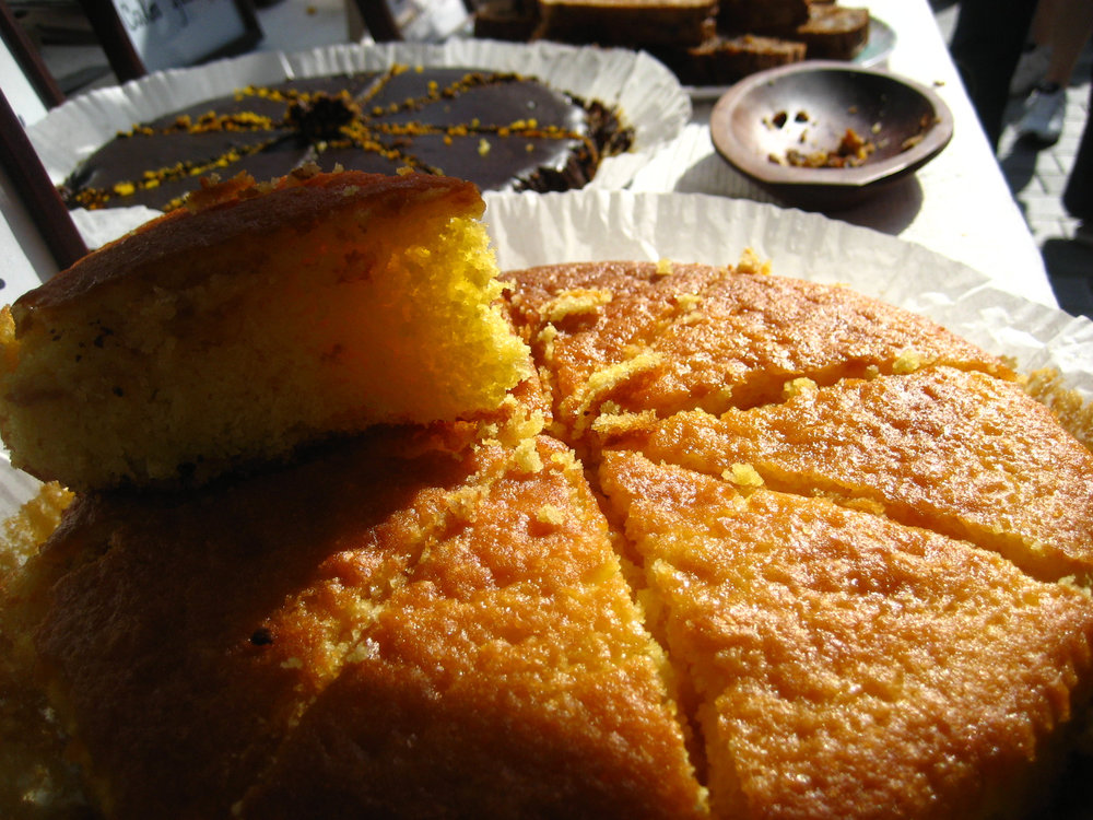 Bizcocho genovés de limón