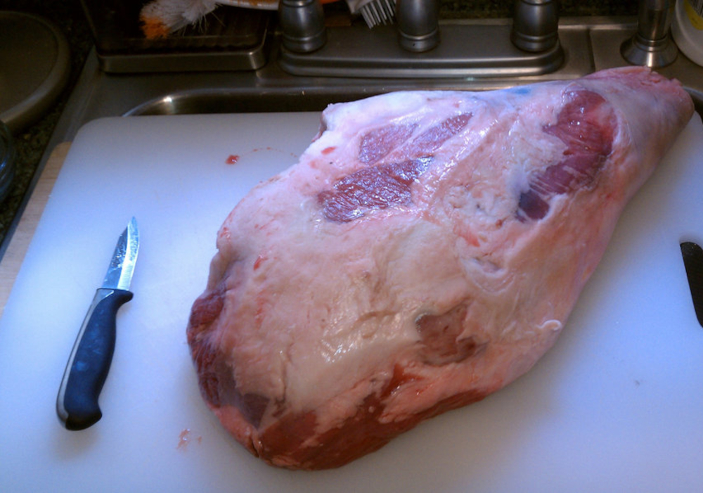 Gigot d'agneau à la provençale