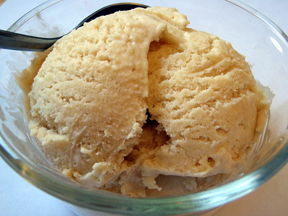 Glace à la poire
