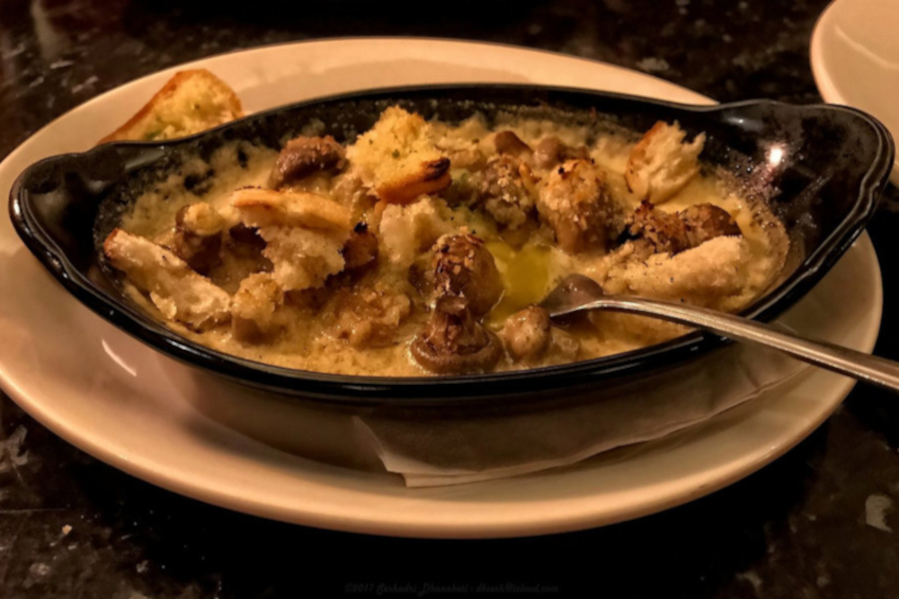 Gratin de champignons