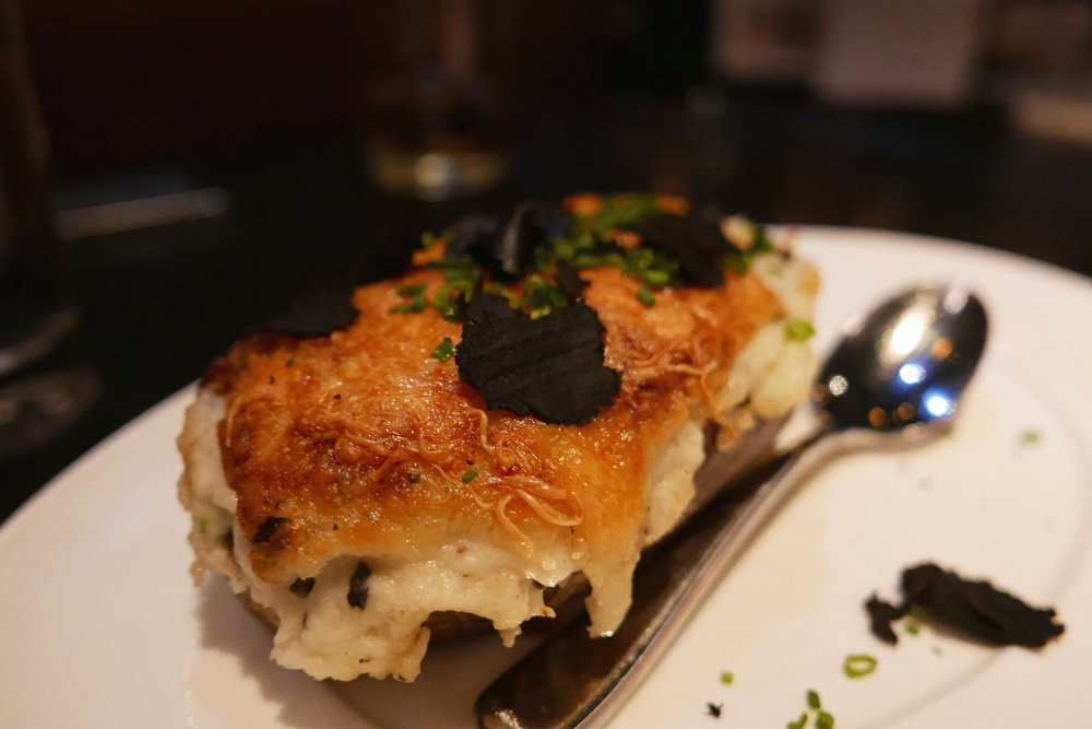 Gratin dauphinois with black truffle