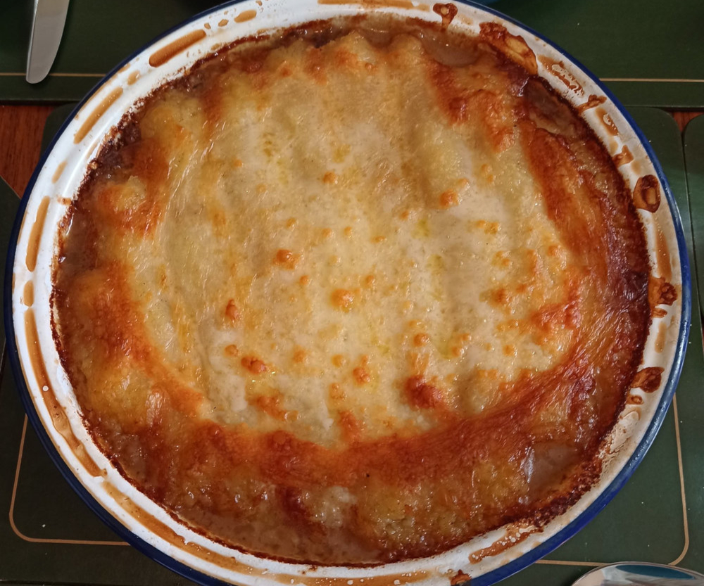 Hachis parmentier de canard