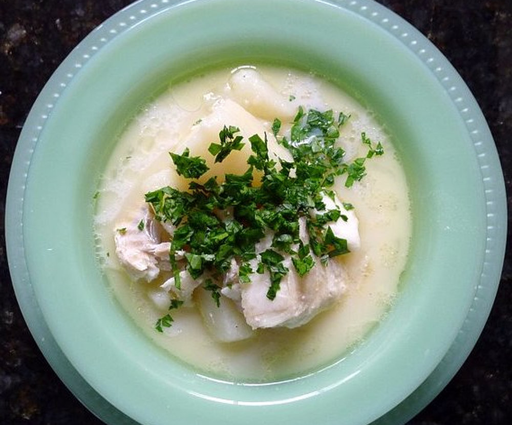 Haddock poché au lait