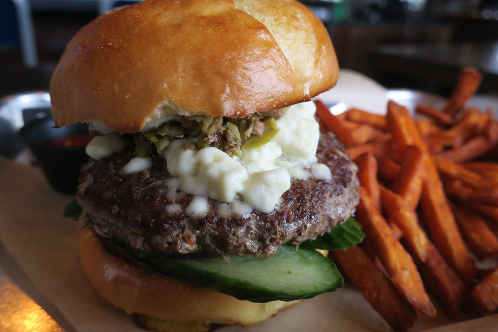 Hamburger à l’agneau