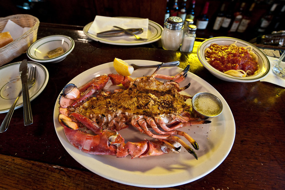 Bogavante gratinado
