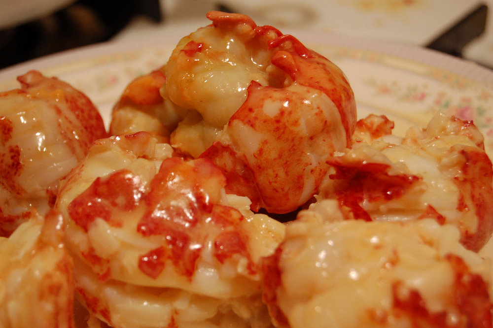Bogavante pochado