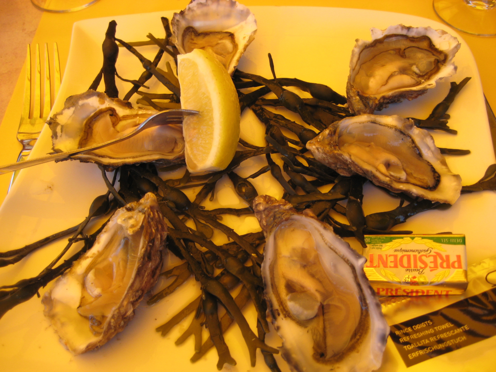 Arcachon oysters
