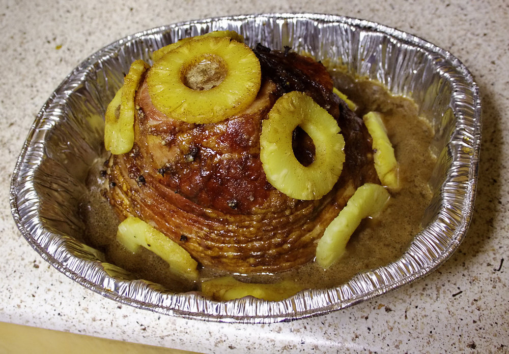 Jamón con piña