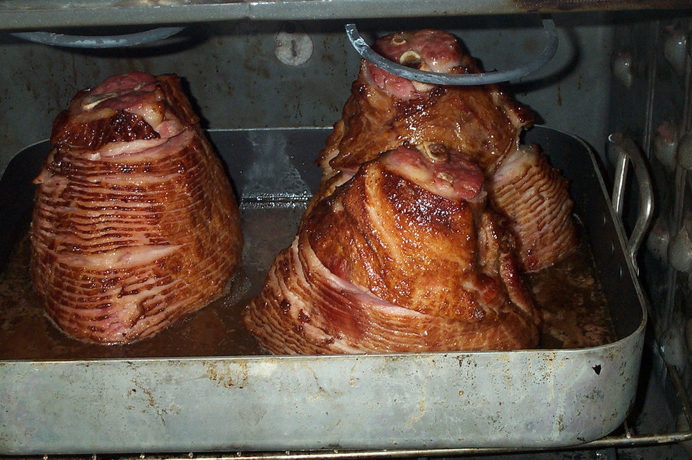 Braised ham