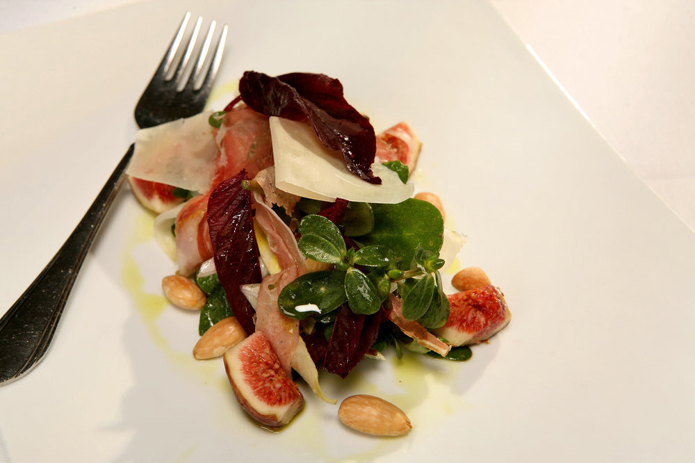 Jambon cru et figues