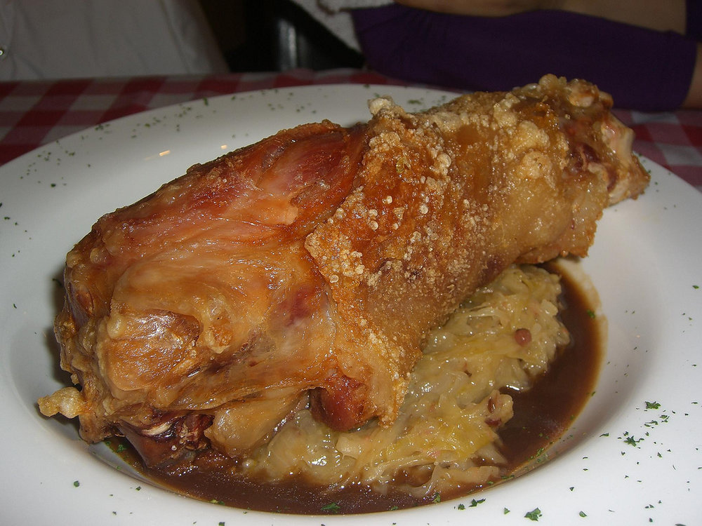 Jambonneau à la choucroute