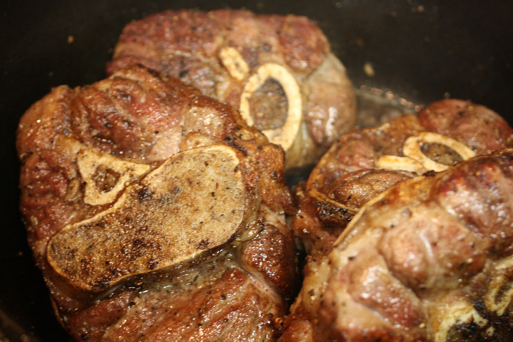 Jarret de veau braisé