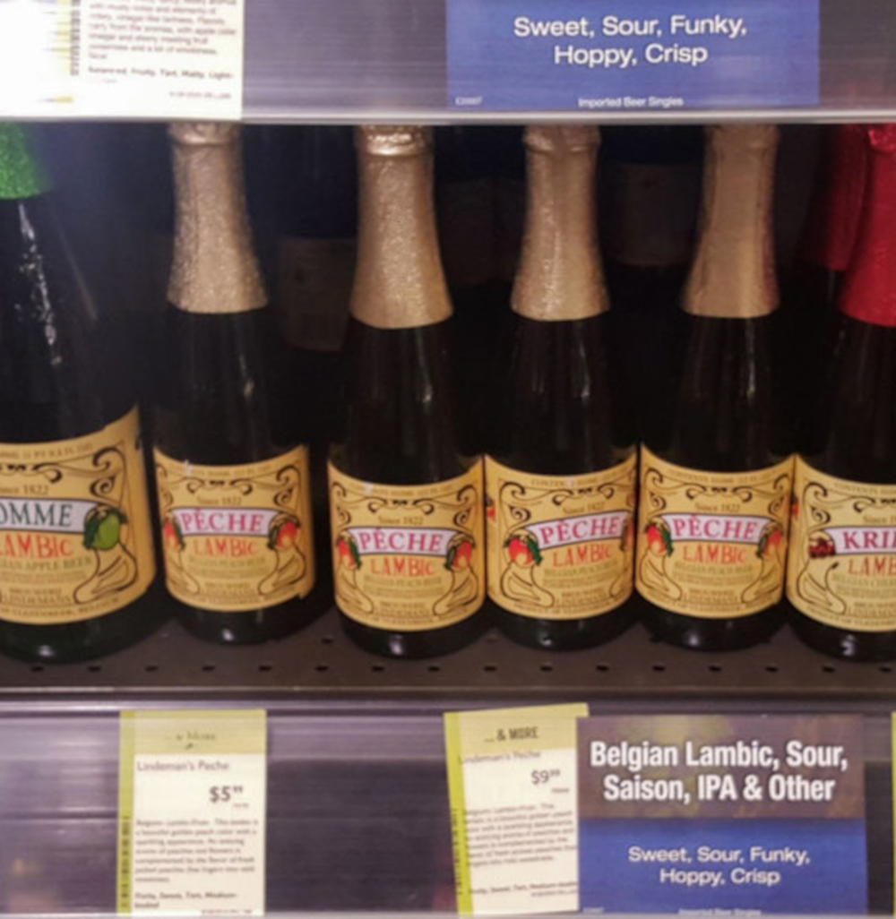 Lambic aux fruits