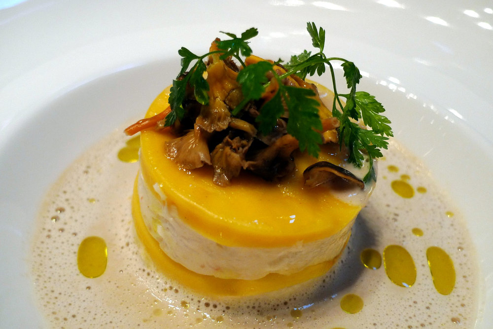 Crab lasagna