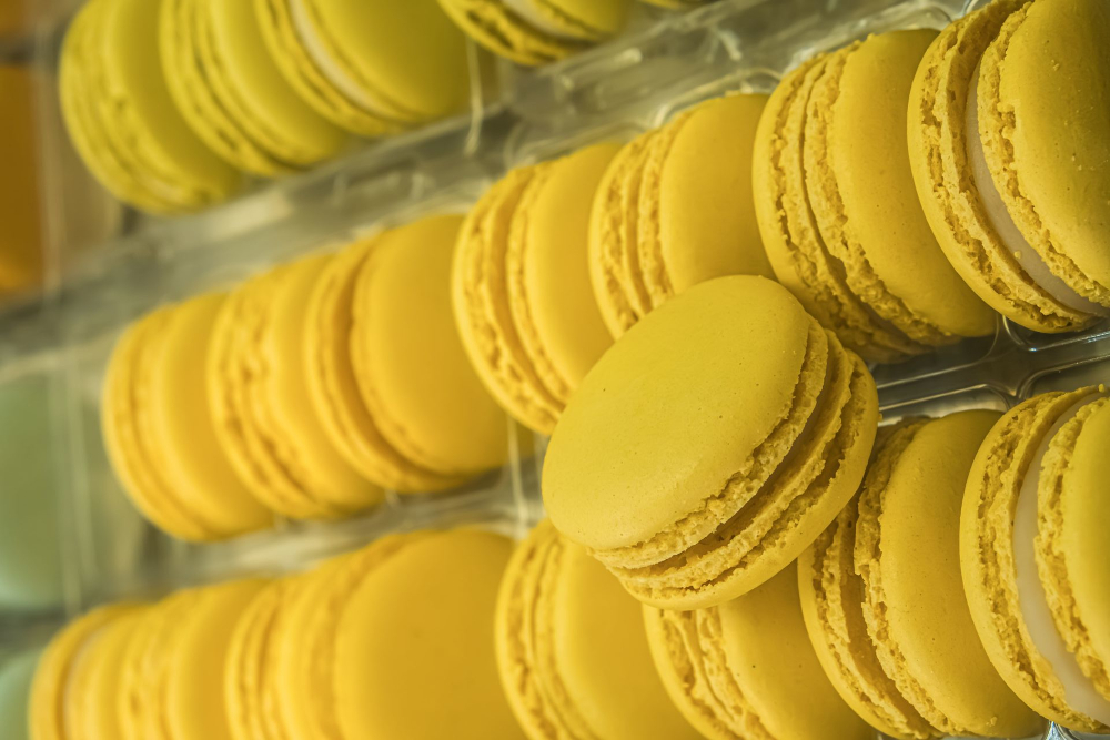 Macarons au citron et mascarpone