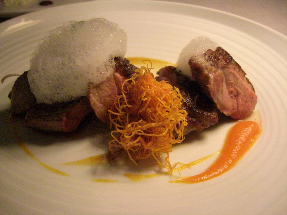 Magret de canard aux zestes d'orange