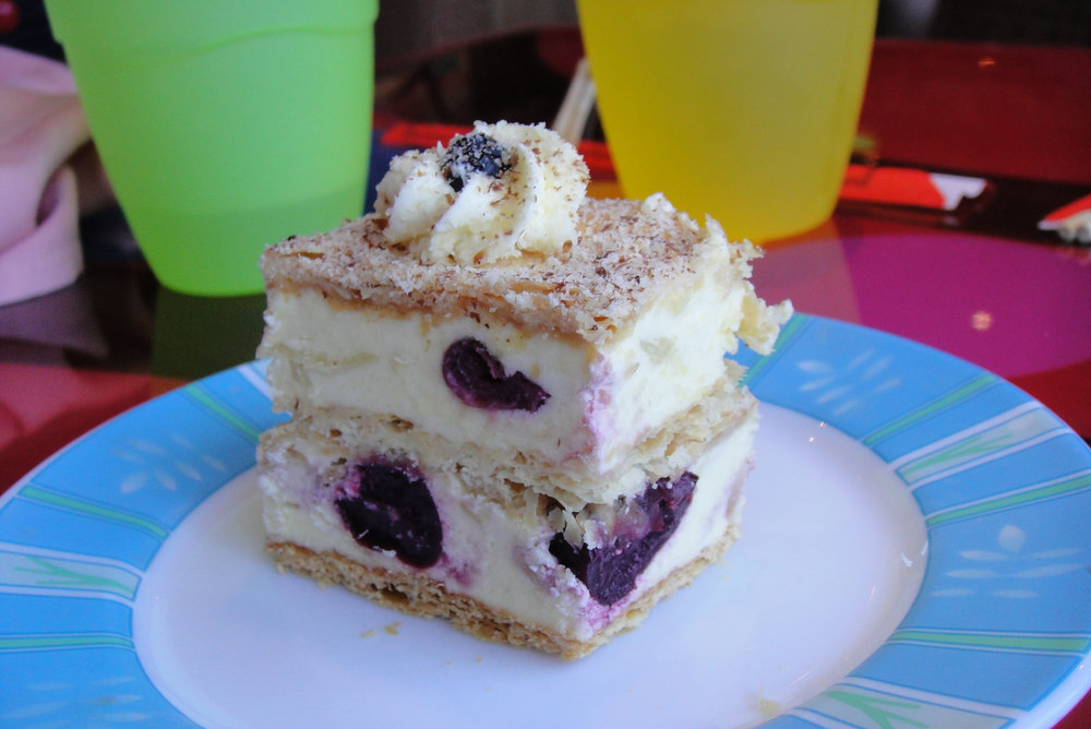Mille-feuille à la cerise
