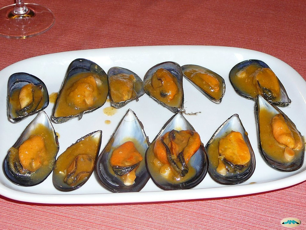Mejillones rellenos