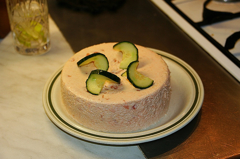 Mousse de salmón