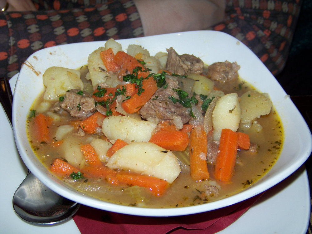 Lamb navarin with turnips