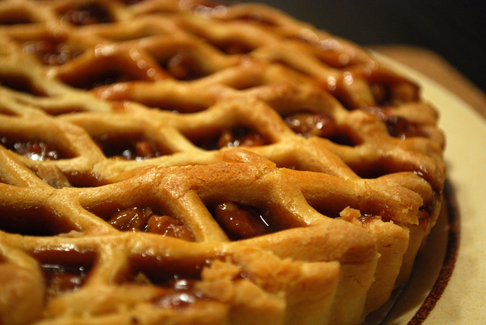 Tarte à la noix et au miel