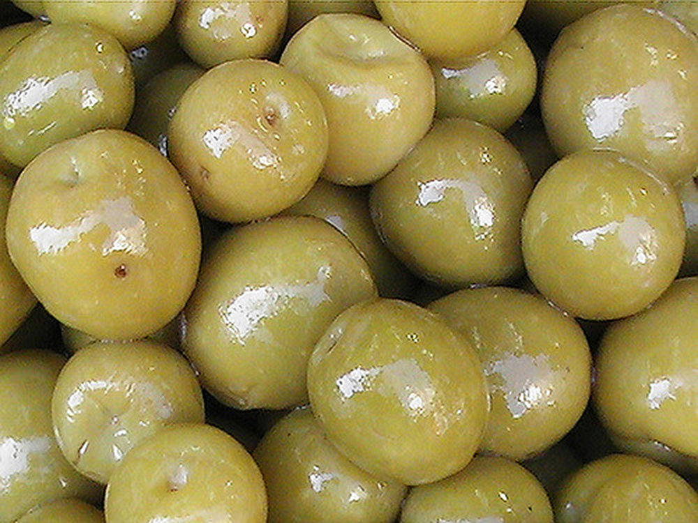 Aceitunas verdes en salmuera