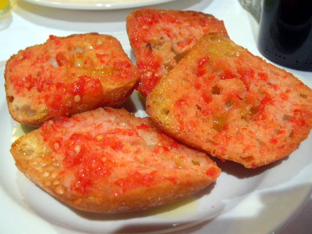 Pain à la tomate