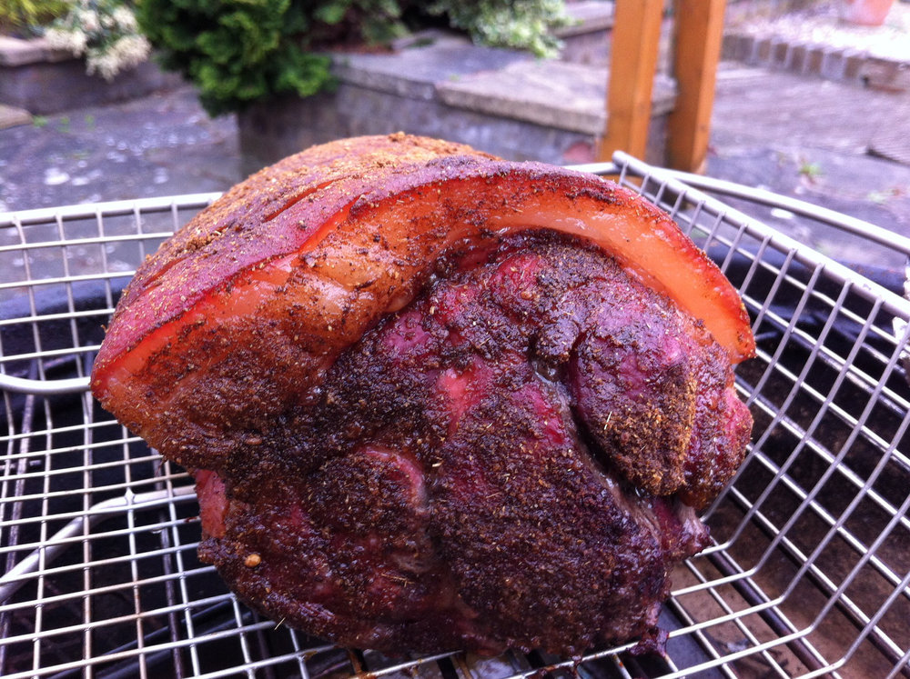 Palette de porc fumée
